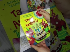 Gepersonaliseerde geluidsmodule voor Happy Birthday Soundbook met AG10-batterij of AAA-batterij