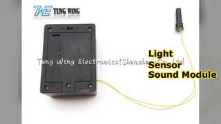 Lichtsensor-geluidsmodule voor handwerkmuziekdoos Fashion Magazine