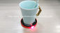 Melody Flashing Cup Led Coaster Custom Sound Module 95mm Diameter