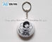 ABS Music Keychain , Music Keyring 2D 3D Process With Customized Logo / Sound